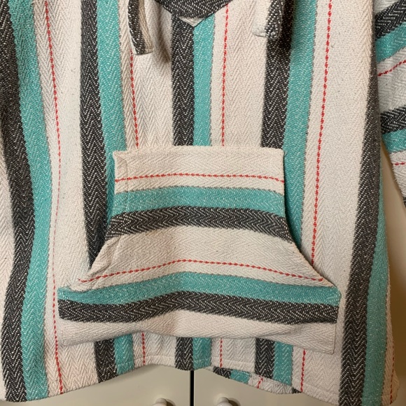 Original Senor Lopez Striped Poncho - Picture 3 of 12